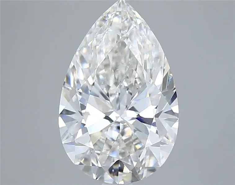3.01ct Pear Lab Grown Diamond (Colour F, Clarity VS1, IGI Certified)