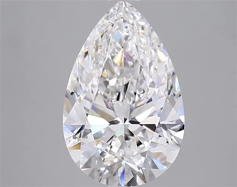 3.01ct Pear Lab Grown Diamond (Colour F, Clarity VVS2, IGI Certified)