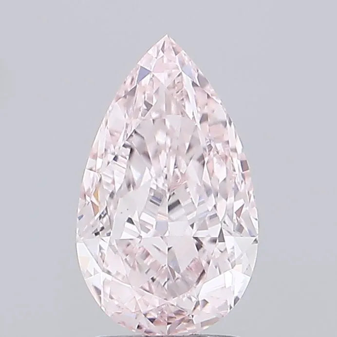 3.01ct Pear Lab Grown Diamond (Colour Fancy Pink, Clarity VVS2, IGI Certified)