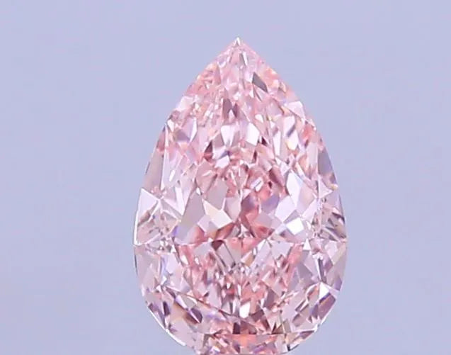 3.01ct Pear Lab Grown Diamond (Colour Fancy Vivid Pink, Clarity VS1, IGI Certified)