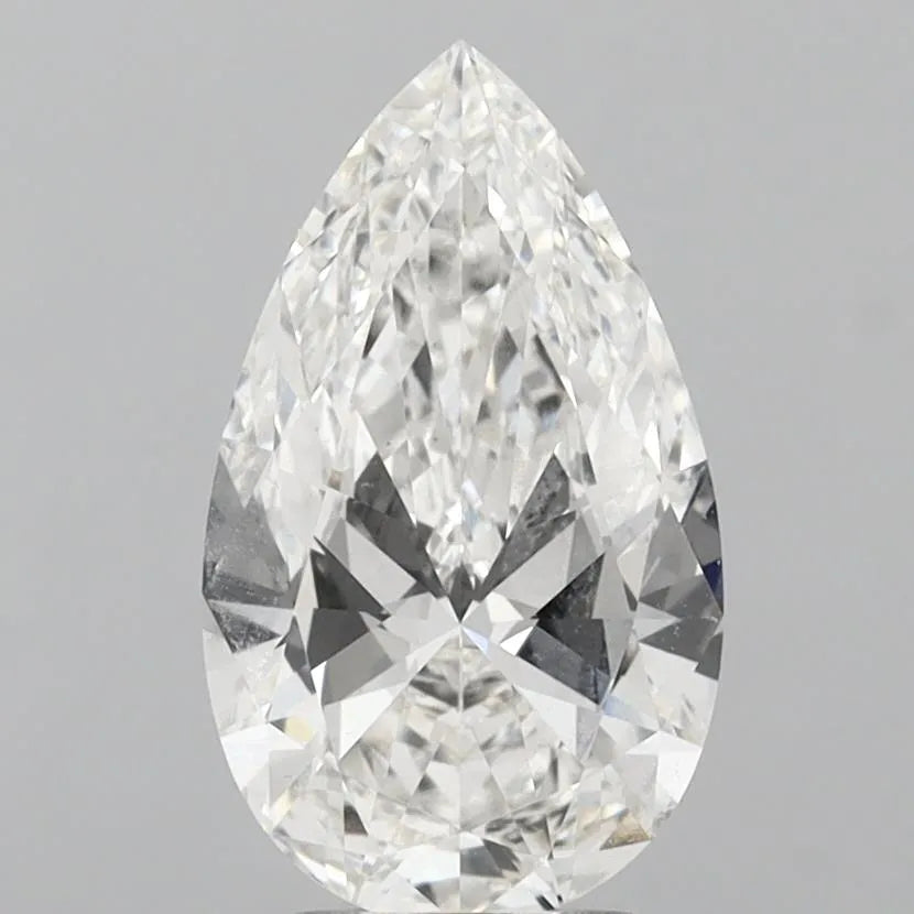3.01ct Pear Lab Grown Diamond (Colour G, Clarity VS1, IGI Certified)