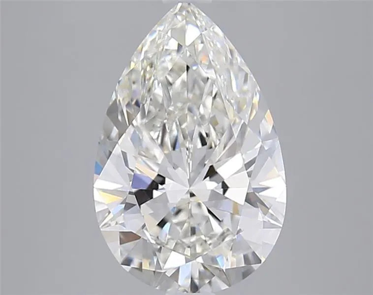 3.01ct Pear Lab Grown Diamond (Colour G, Clarity VVS1, IGI Certified)