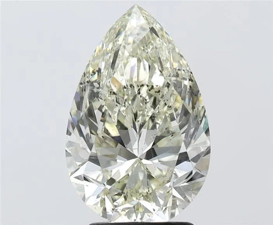 3.01ct Pear Natural Diamond (Colour L, Clarity SI2, Cut VG, IGI Certified)