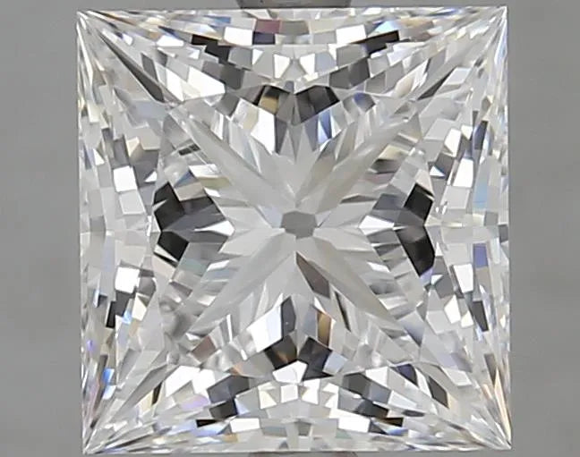 3.01ct Princess Lab Grown Diamond (Colour D, Clarity IF, Cut EX, IGI Certified)