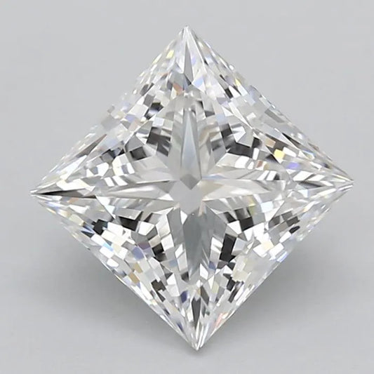 3.01ct Princess Lab Grown Diamond (Colour D, Clarity IF, IGI Certified)