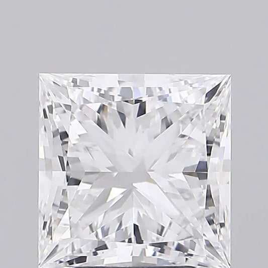 3.01ct Princess Lab Grown Diamond (Colour E, Clarity IF, IGI Certified)