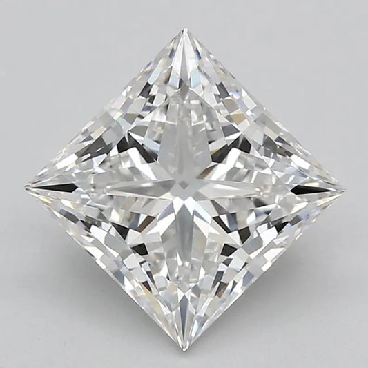 3.01ct Princess Lab Grown Diamond (Colour E, Clarity VVS1, GIA Certified)