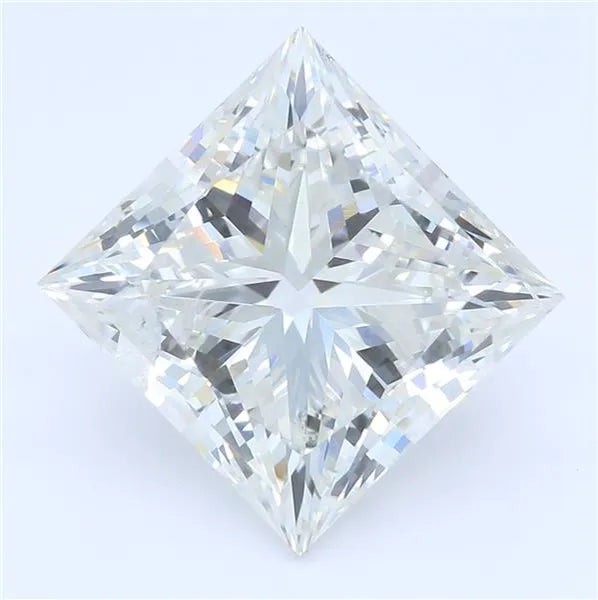 3.01ct Princess Lab Grown Diamond (Colour G, Clarity SI2, IGI Certified)
