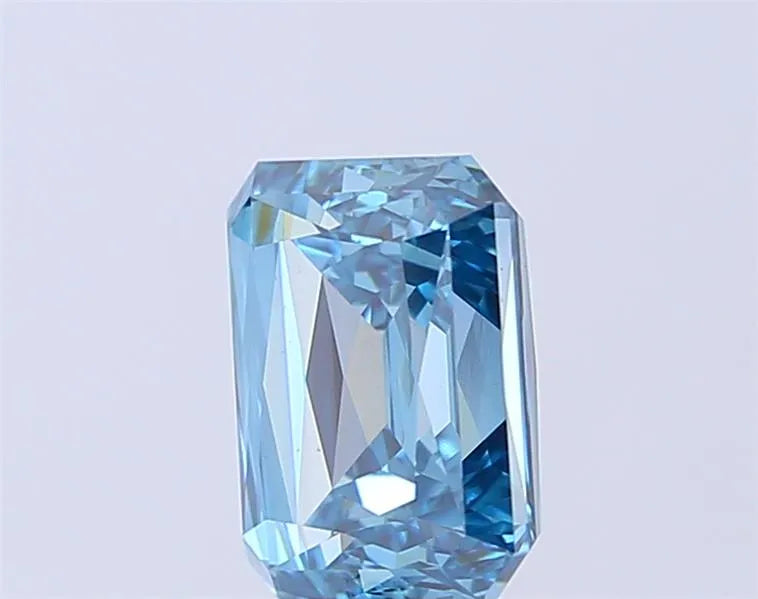 3.01ct Radiant Lab Grown Diamond (Colour Fancy Vivid Blue, Clarity VS1, IGI Certified)