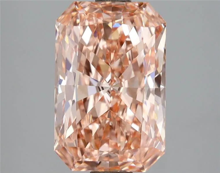 3.01ct Radiant Lab Grown Diamond (Colour Fancy Vivid Pink, Clarity VS1, IGI Certified)