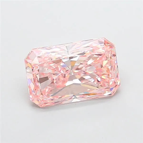 3.01ct Radiant Lab Grown Diamond (Colour Fancy Vivid Pink, Clarity VVS2, IGI Certified)