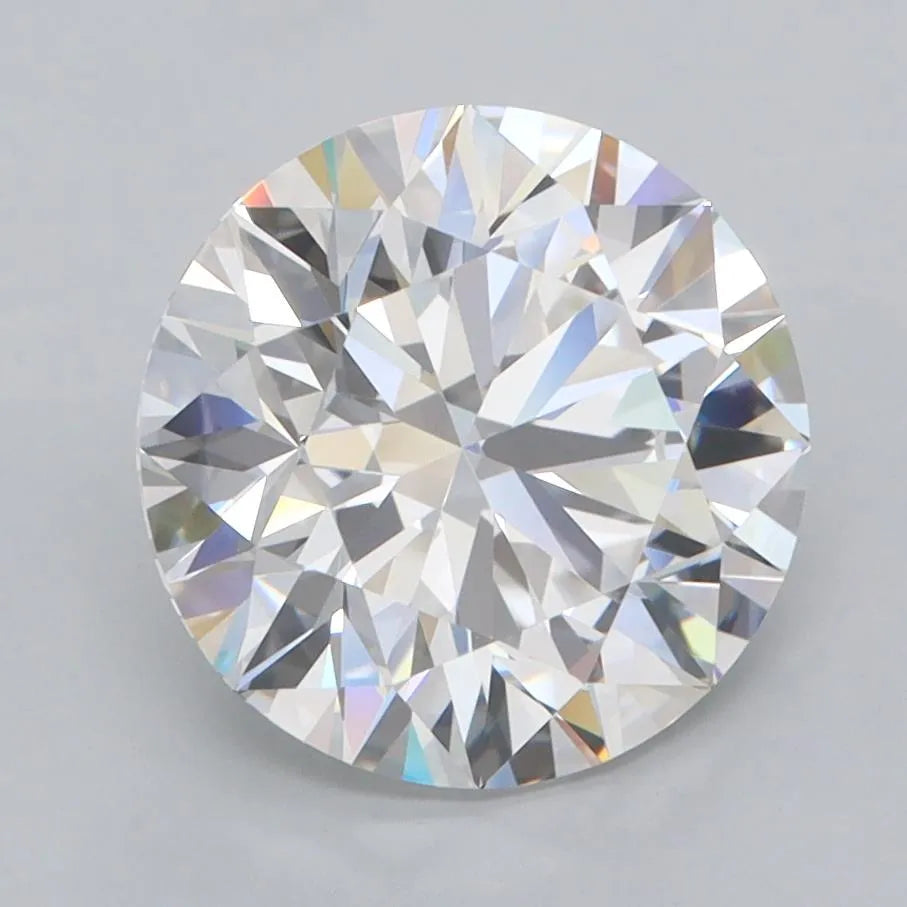 3.01ct Round Lab Grown Diamond (Colour D, Clarity FL, Cut ID, IGI Certified)