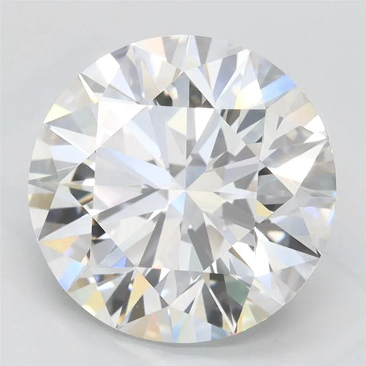 3.01ct Round Lab Grown Diamond (Colour D, Clarity IF, Cut EX, GIA Certified)