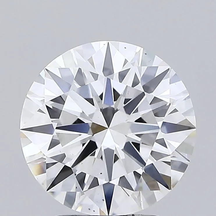 3.01ct Round Lab Grown Diamond (Colour D, Clarity VS2, Cut ID, IGI Certified)