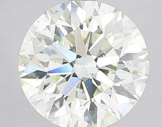 3.01ct Round Natural Diamond (Colour I, Clarity SI1, Cut EX, IGI Certified)