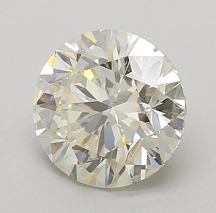 3.01ct Round Natural Diamond (Colour L, Clarity SI2, Cut EX, IGI Certified)