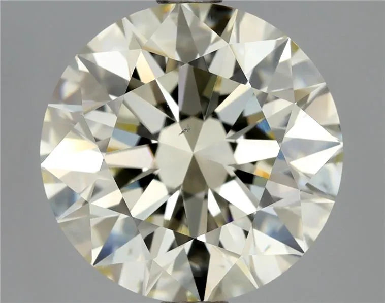 3.01ct Round Natural Diamond (Colour M, Clarity VS2, Cut EX, GIA Certified)