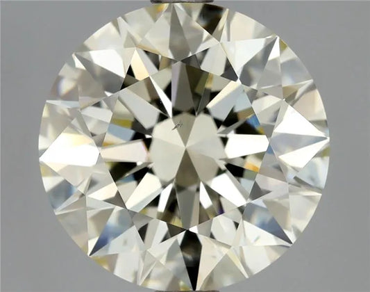 3.01ct Round Natural Diamond (Colour M, Clarity VS2, Cut EX, GIA Certified)