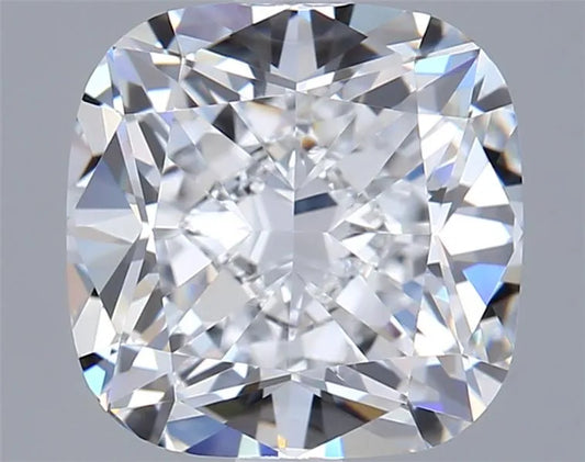 3.02ct Cushion modified Lab Grown Diamond (Colour E, Clarity IF, IGI Certified)
