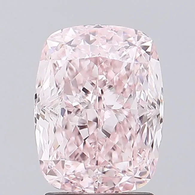 3.02ct Cushion modified Lab Grown Diamond (Colour Fancy Intense Pink, Clarity VVS2, IGI Certified)