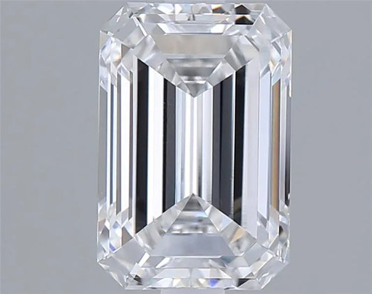 3.02ct Emerald Lab Grown Diamond (Colour D, Clarity VS1, IGI Certified)