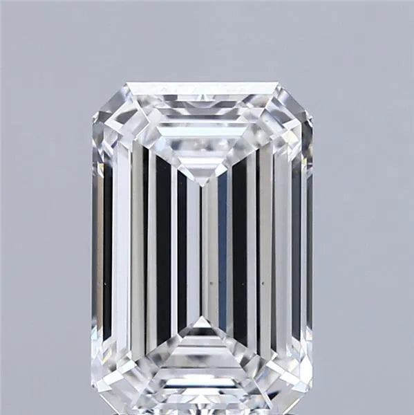 3.02ct Emerald Lab Grown Diamond (Colour E, Clarity VS2, IGI Certified)