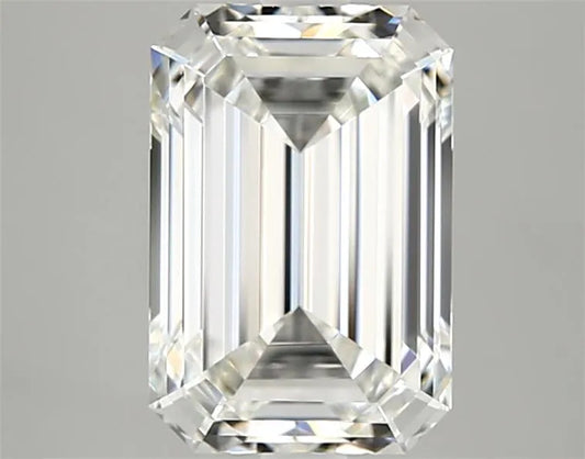 3.02ct Emerald Lab Grown Diamond (Colour E, Clarity VVS1, IGI Certified)