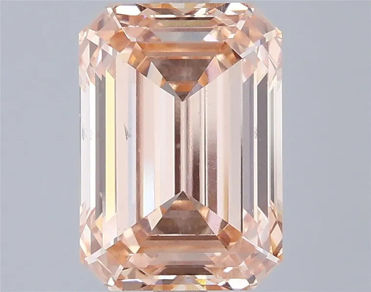 3.02ct Emerald Lab Grown Diamond (Colour Fancy Intense Pink, Clarity VS1, IGI Certified)