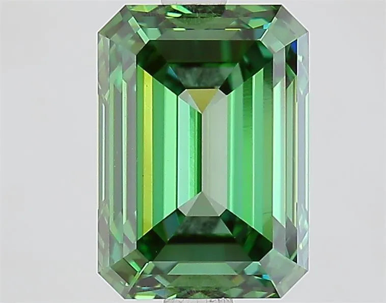3.02ct Emerald Lab Grown Diamond (Colour Fancy Vivid Green, Clarity VVS2, IGI Certified)