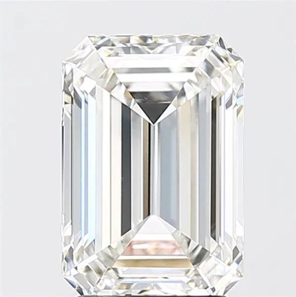 3.02ct Emerald Lab Grown Diamond (Colour G, Clarity VVS2, IGI Certified)