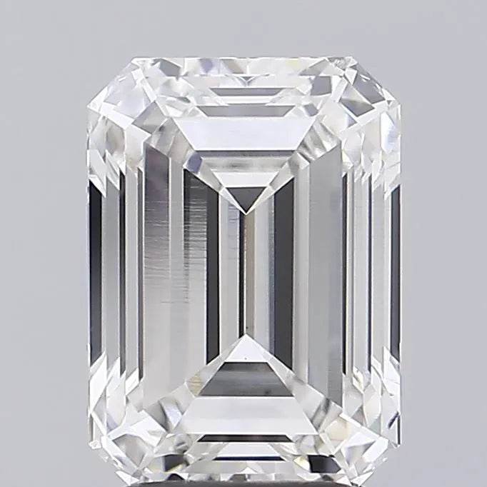 3.02ct Emerald Lab Grown Diamond (Colour G, Clarity VVS2, IGI Certified)
