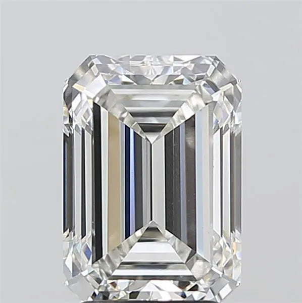 3.02ct Emerald Lab Grown Diamond (Colour G, Clarity VVS2, IGI Certified)