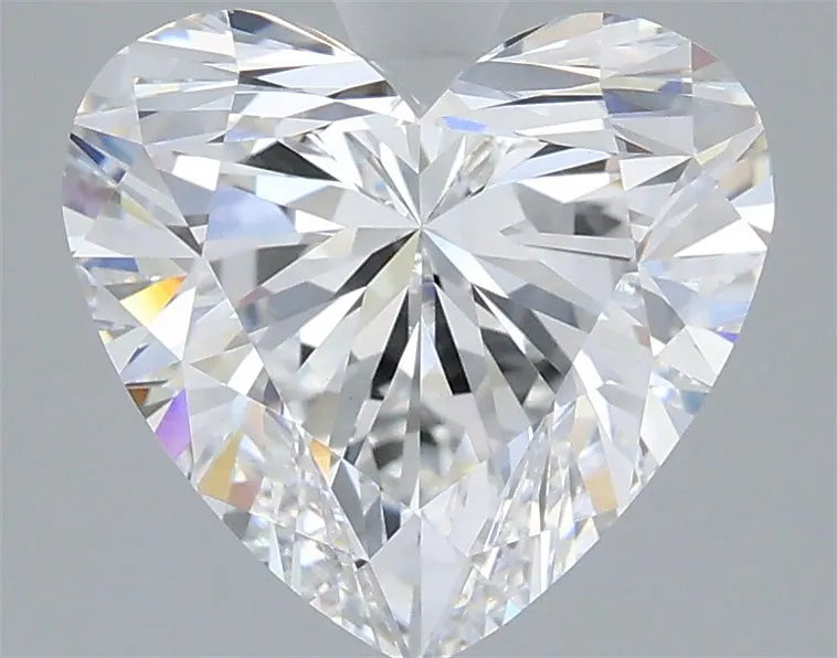 3.02ct Heart Lab Grown Diamond (Colour D, Clarity VVS2, IGI Certified)