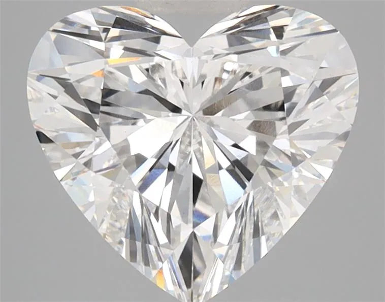 3.02ct Heart Lab Grown Diamond (Colour D, Clarity VVS2, IGI Certified)