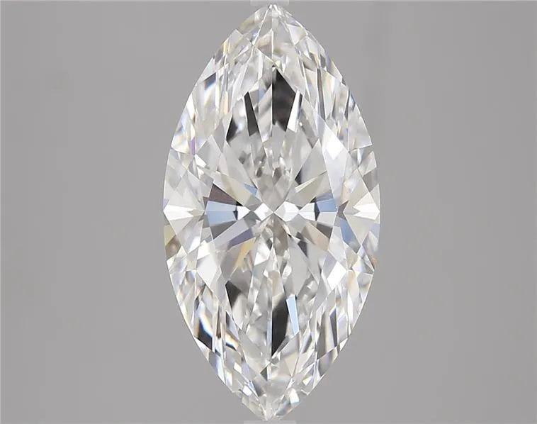 3.02ct Marquise Lab Grown Diamond (Colour D, Clarity VVS2, IGI Certified)