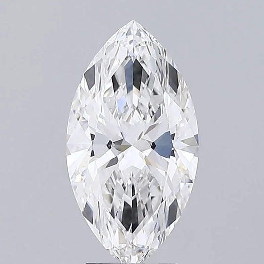 3.02ct Marquise Lab Grown Diamond (Colour E, Clarity VVS1, IGI Certified)