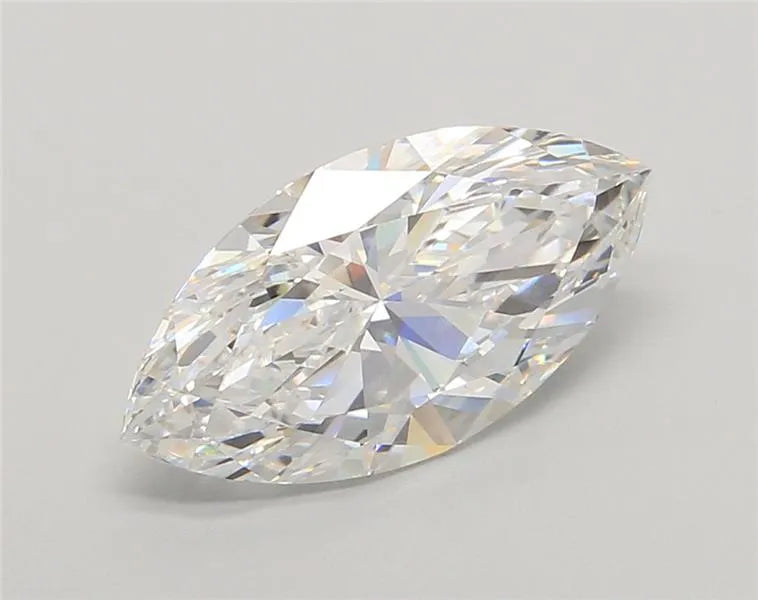 3.02ct Marquise Lab Grown Diamond (Colour E, Clarity VVS1, IGI Certified)