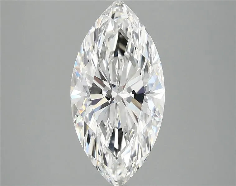3.02ct Marquise Lab Grown Diamond (Colour E, Clarity VVS1, IGI Certified)