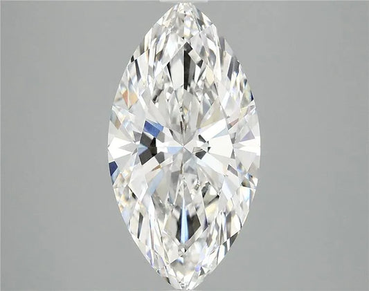 3.02ct Marquise Lab Grown Diamond (Colour F, Clarity VVS1, IGI Certified)