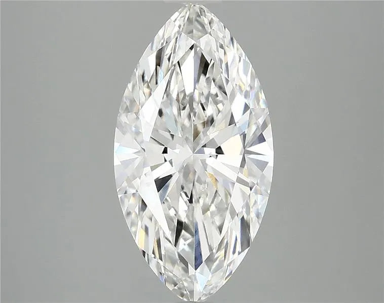 3.02ct Marquise Lab Grown Diamond (Colour F, Clarity VVS2, IGI Certified)