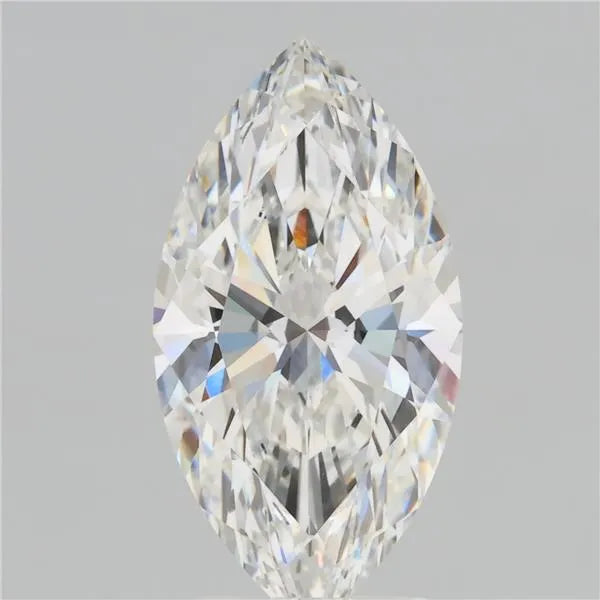 3.02ct Marquise Lab Grown Diamond (Colour F, Clarity VVS2, IGI Certified)
