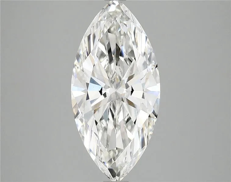 3.02ct Marquise Lab Grown Diamond (Colour G, Clarity VS1, IGI Certified)