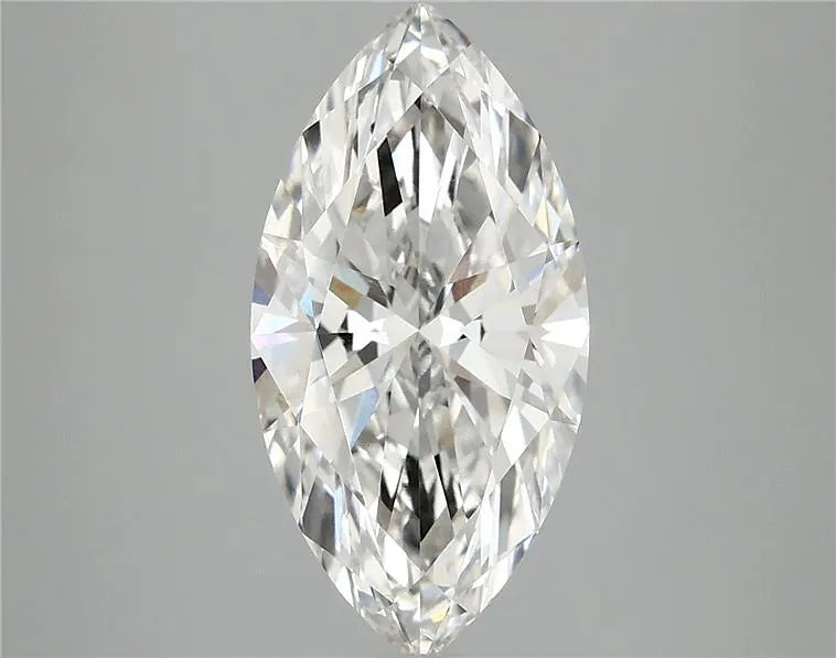3.02ct Marquise Lab Grown Diamond (Colour G, Clarity VVS2, IGI Certified)