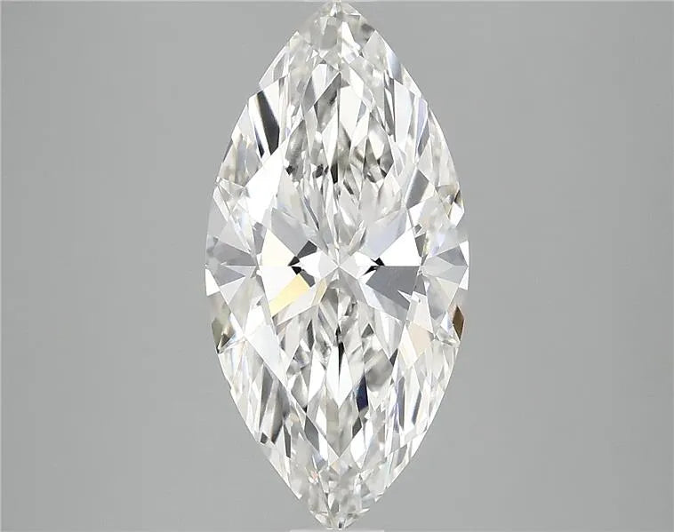 3.02ct Marquise Lab Grown Diamond (Colour G, Clarity VVS2, IGI Certified)