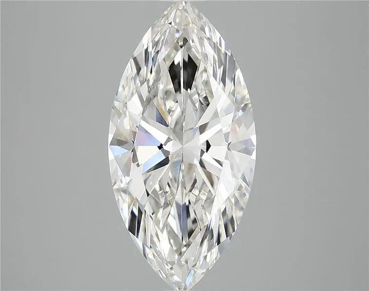 3.02ct Marquise Lab Grown Diamond (Colour G, Clarity VVS2, IGI Certified)