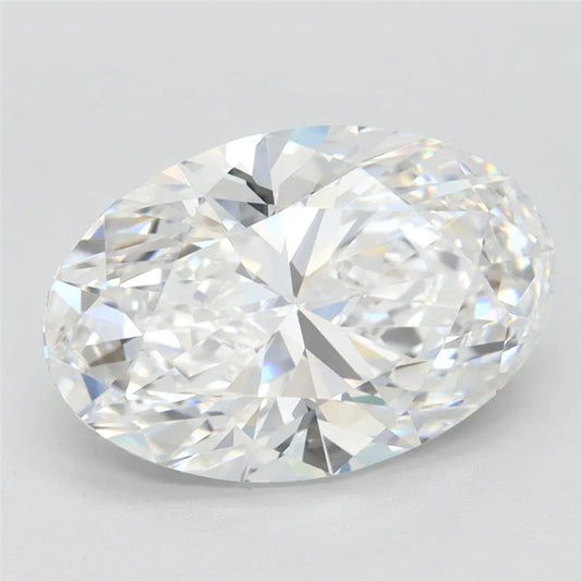 3.02ct Oval Lab Grown Diamond (Colour D, Clarity FL, IGI Certified)