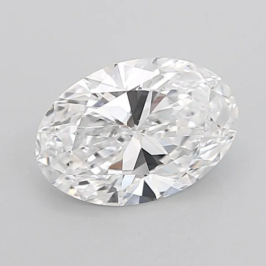 3.02ct Oval Lab Grown Diamond (Colour D, Clarity IF, Cut EX, IGI Certified)