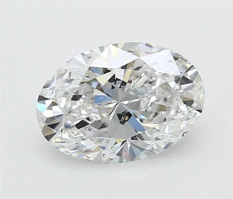 3.02ct Oval Lab Grown Diamond (Colour D, Clarity VVS2, GIA Certified)