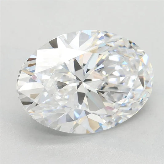 3.02ct Oval Lab Grown Diamond (Colour D, Clarity VVS2, GIA Certified)