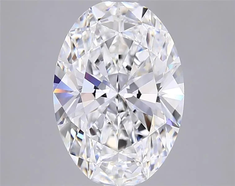 3.02ct Oval Lab Grown Diamond (Colour D, Clarity VVS2, IGI Certified)